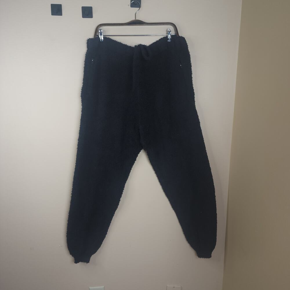 Skims Cozy Knit Joggers in Onyx Size 4X/5X
